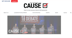 Desktop Screenshot of causeusa.org
